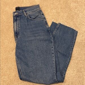 ASOS High Rise Blue Jeans